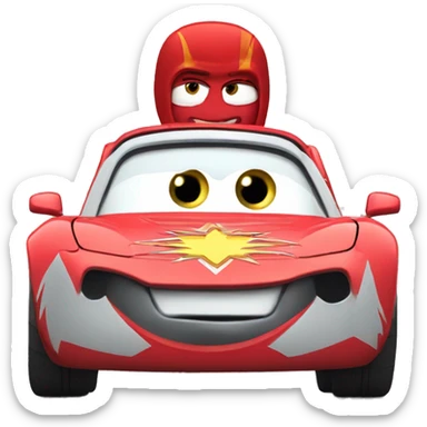 Flash  McQueen  sticker