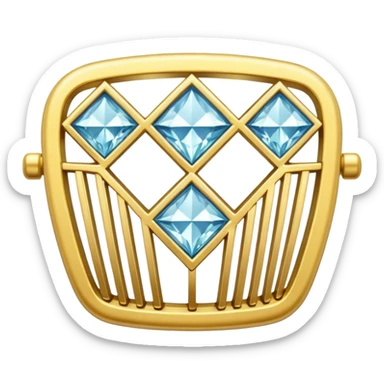 grill diamonds sticker