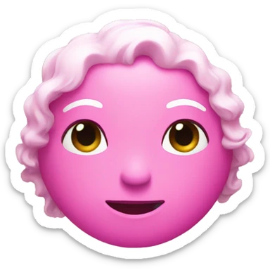 pink netflix logo sticker