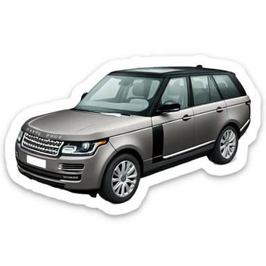 Range rover autobiography sticker