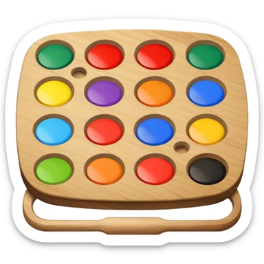 artist's palette sticker