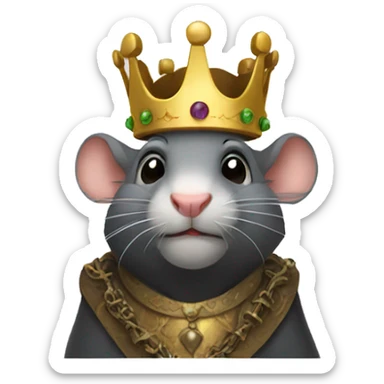 King rat sticker