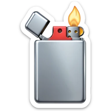 Lighter sticker