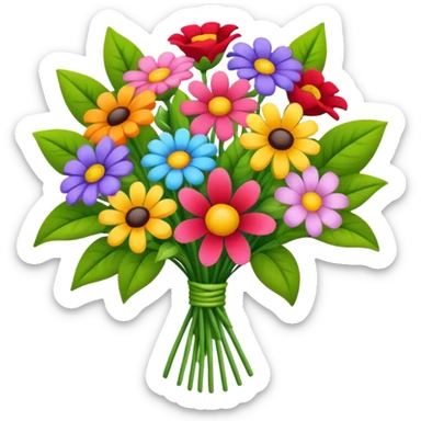 BUQUE DE FLORES sticker
