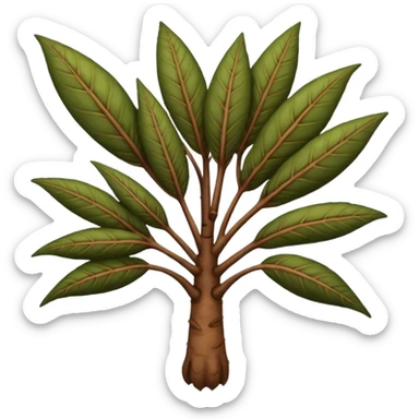 



cassava root sticker