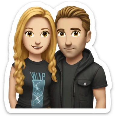 Shannon lynch and Joey lynch sticker