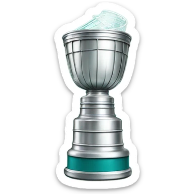 Light teal Stanley cup sticker