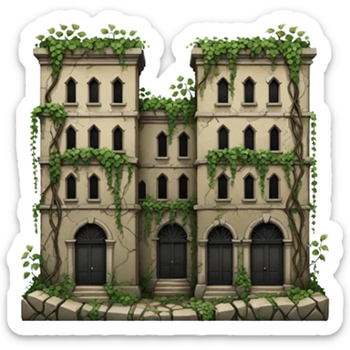 abandoned city sticker