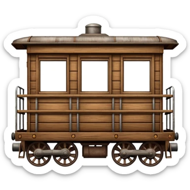 train car sticker
