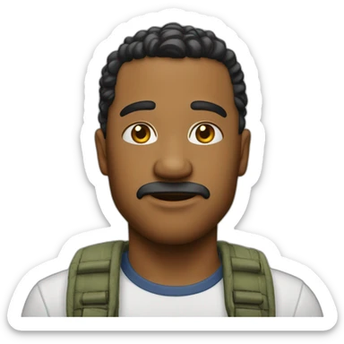 білий зайчик новий рік sticker