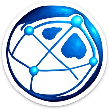 Add more 3D depth and realism to this network globe icon, enhance shading, lighting, and subtle reflections, keep pixel art influence, and maintain a transparent background. sticker