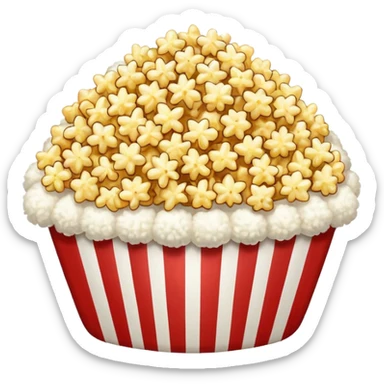 popcorn kernel loose sticker