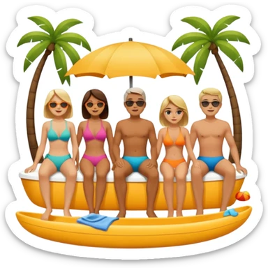 Have a lovely vacation sticker