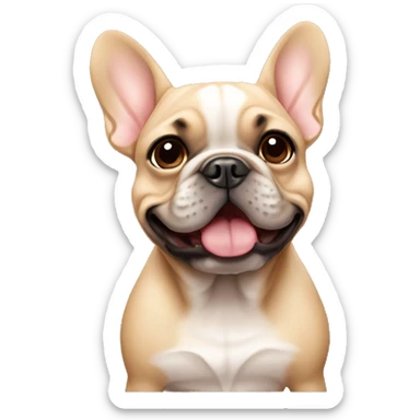 Fawn frenchbulldog  sticker