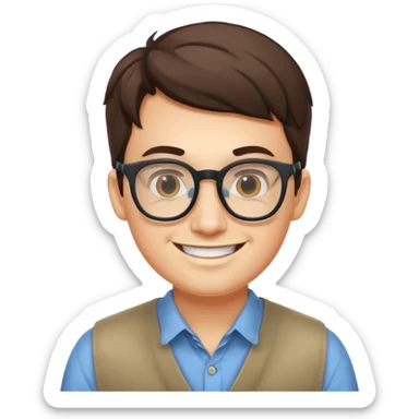 coolest nerd programmer meme sticker