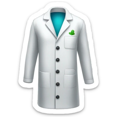 lab coat sticker