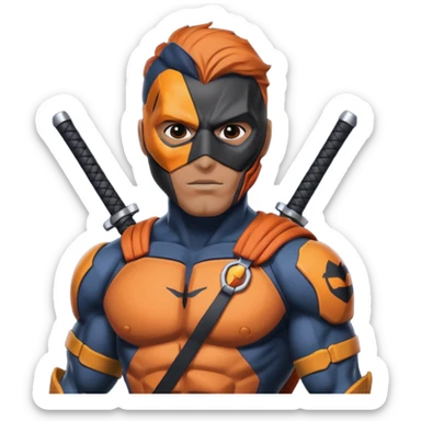 DeathStroke Teen Titans sticker