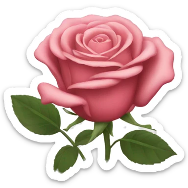 Rose  sticker