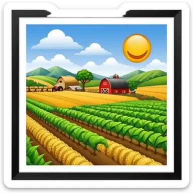 agricultural mundial sticker
