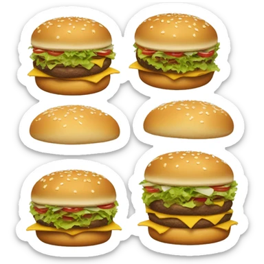 Big Mac McDonald’s sticker