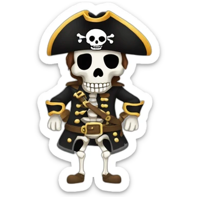 pirate-skeleton-caput-mortuum sticker
