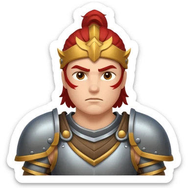 Warrior sticker