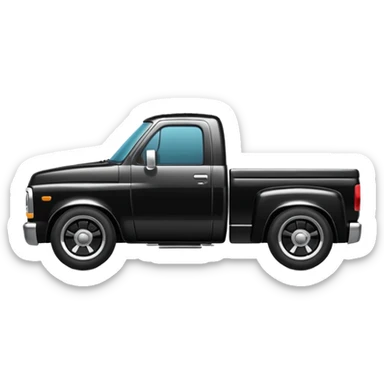 lowered truck sticker
