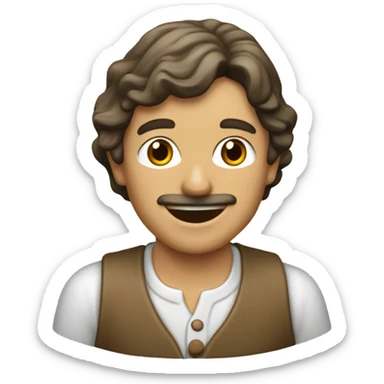 Jarrón de ceramica sticker