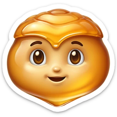 nuts with honey sticker