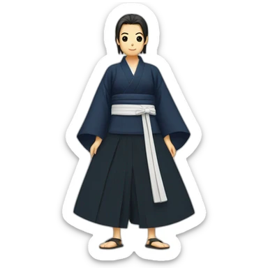 hakama sticker