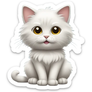 cute cat sticker