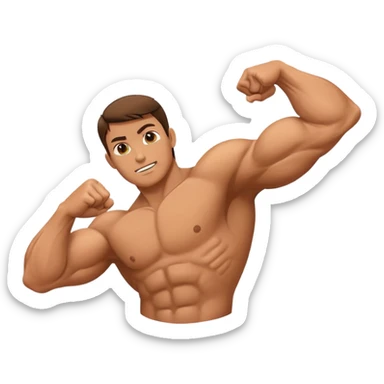 arm throwing motion  sticker