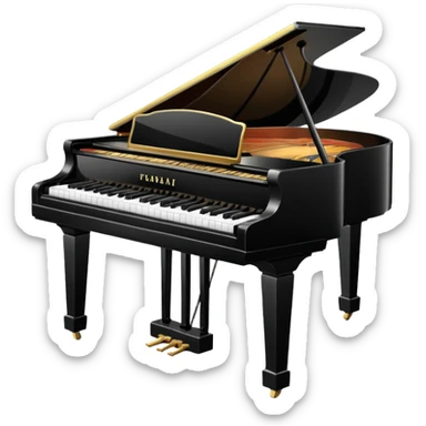 Un piano completo  sticker