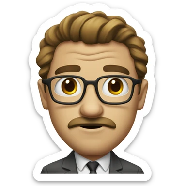 Terrible boss sticker