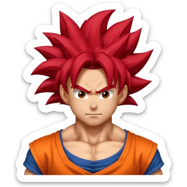 Goku super Saiyan 4 sticker