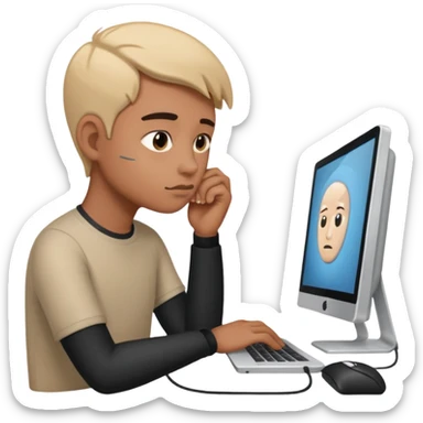 Internet sigh  sticker