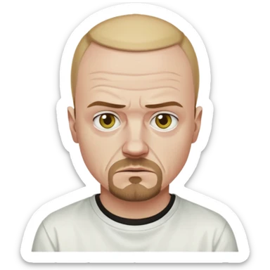 jessy pinkman white from the breaking bad sticker