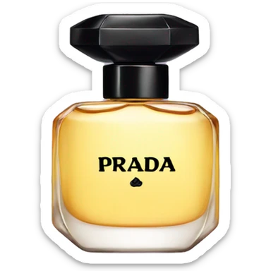 Prada perfume sticker