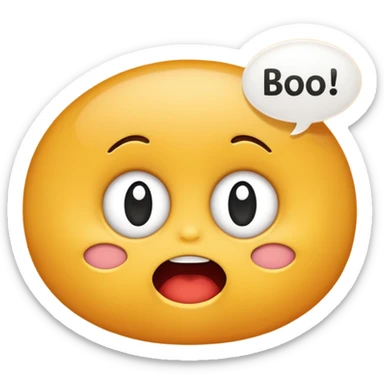 The speech bubble says “you do you boo boo” sticker