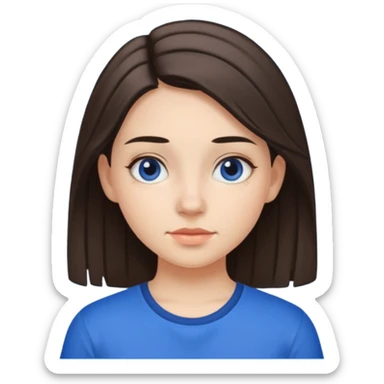 Azulgrana remera niña sticker