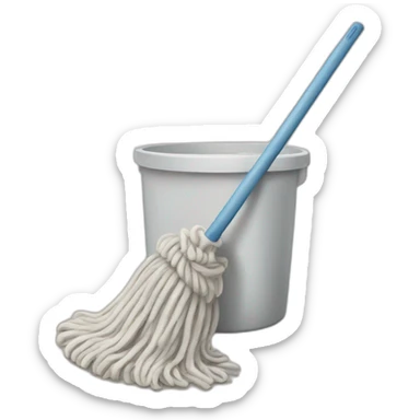 Mop sticker