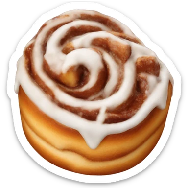Christmas Cinnabon sticker
