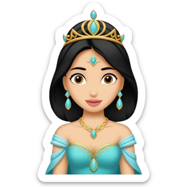 princesse jasmine by aladdin sticker