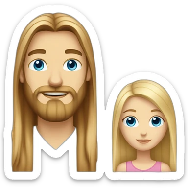 couple-consisting-of-a-white-girl-with-really-long-brown-straight-hair,-taller-white-man-with-blonde-hair-blue-eyes-and-beard sticker