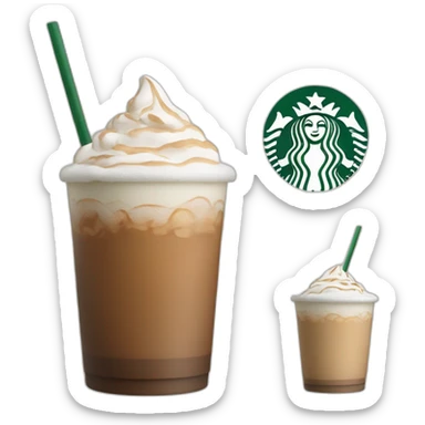 Starbucks pump cream cold foam chai ice late sticker