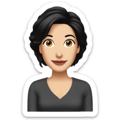 Friends monica geller sticker