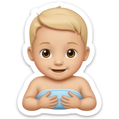 Baby photo lan sticker