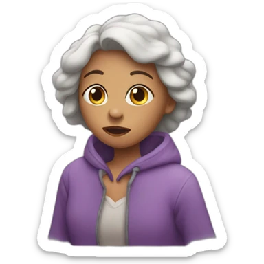 Theirs nothing stronger than a sinlge mother with wounded heart sticker