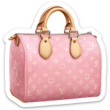 Pink louis vuitton bag sticker