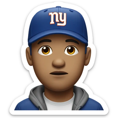 Sad NY Giants Fan sticker